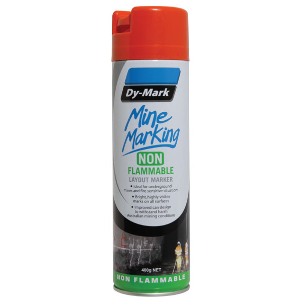 DY-MARK SAFE MARK VERTICAL ORANGE 400G AEROSOL